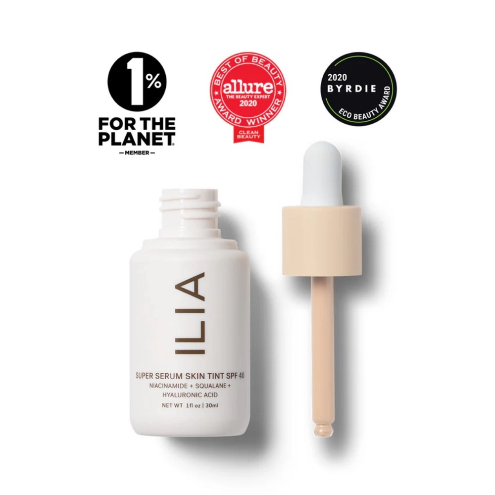 NIB Ilia Super Serum Skin Tint SPF 40 Sunscreen - Diaz ST7